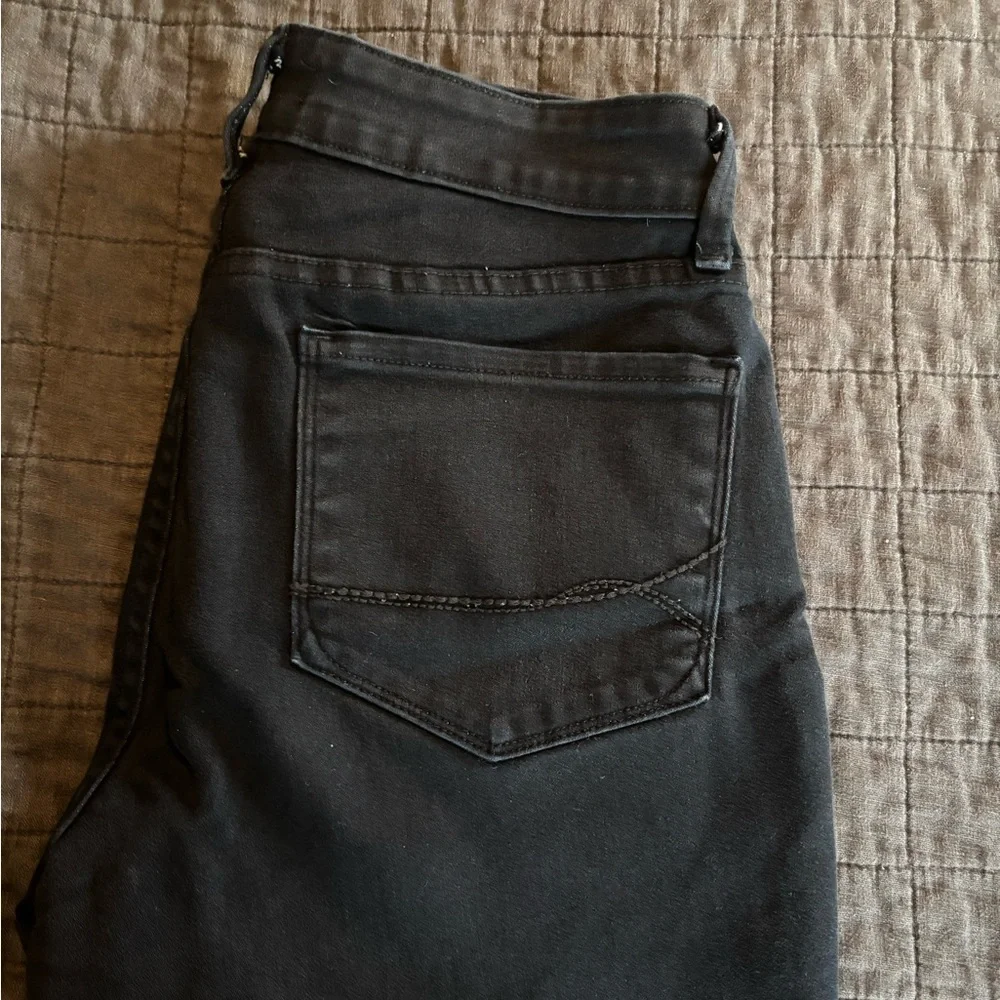 Not Your Daughter’s Jeans Pull On Black Denim Leggings Jeggings